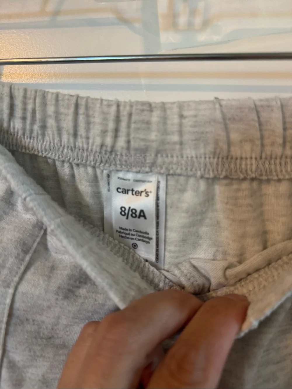 Carter's Heather Gray Knit Shorts